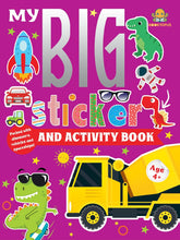 Booktopus My Big Sticker and Activity Book 1 for Kids Ages 4+